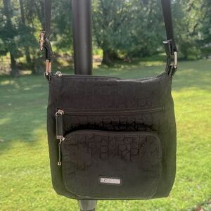 Calvin Klein Black Logo Crossbody Bag